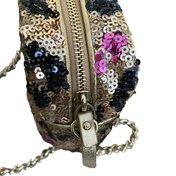 Kate Spade New York Multicolored Leopard Sequin Lauralee Crossbody Handbag - Picture 4 of 10